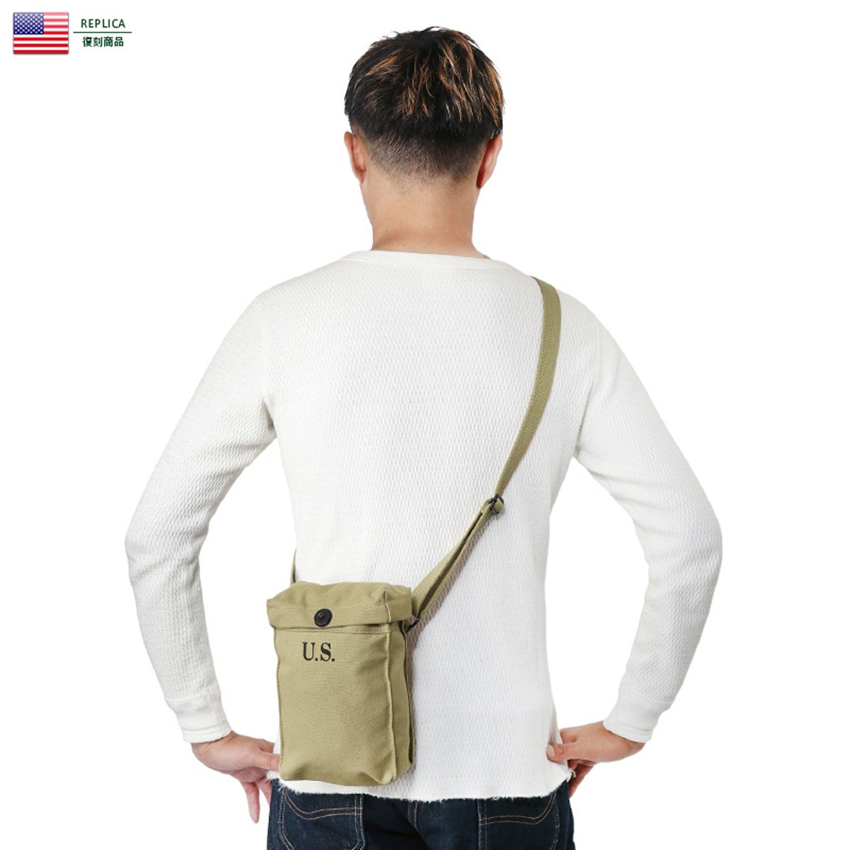 Amazon.co.jp: 米軍 WWII EQUIPMENT コットンアムニッションポーチ