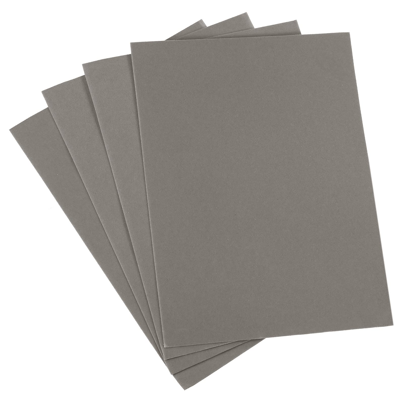 MECCANIXITY Parches autoadhesivos de terciopelo, parches de reparación, color gris, para reparación de ropa, manualidades, kit de reparación, mochila, zapatos, decoración, paquete de 4