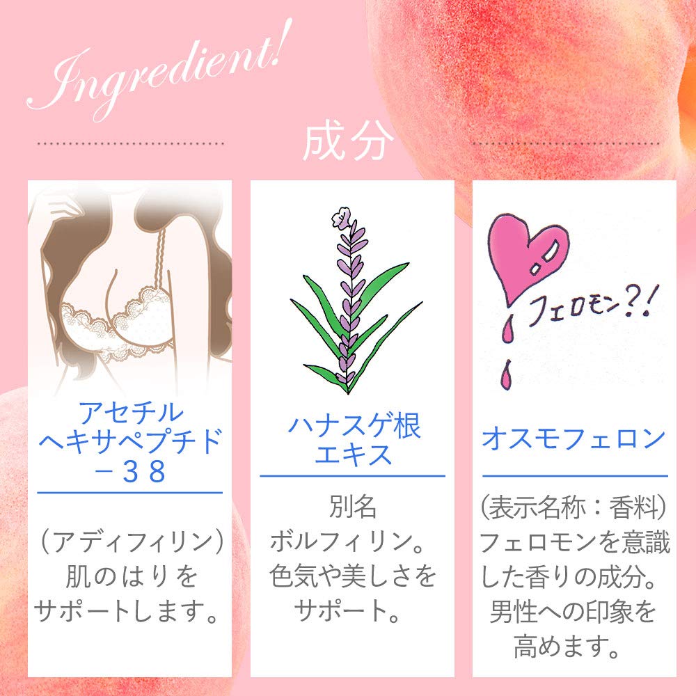 Amazon | LC マシュマロピーチパイ（バストクリーム）プエラリア