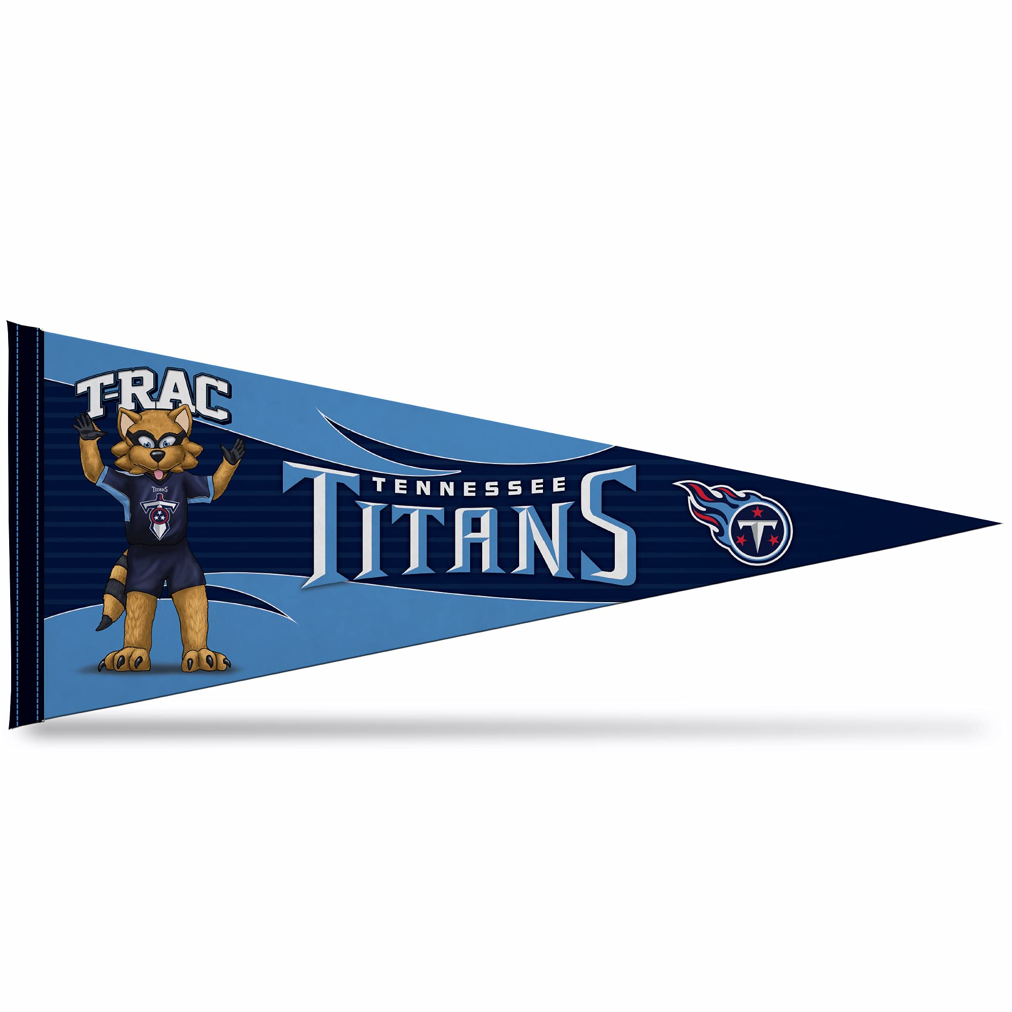Rico Industries NFL Football Mascot" 12" x 30" Felt Wall Décor Pennant - Great for Home/Bed Room/Man Cave Décor