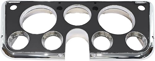 Miniatura 3 de Bisel de tablero de 7 agujeros para 1967-1972 Ch-e-vro-let GMC C10 camión