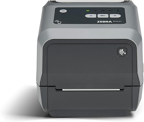 Zebra ZD621 - Impresora de escritorio de transferencia térmica de 203 ppp, ancho de impresión, USB Serial Ethernet ZD6A042-301F00EZ (renovado) disponible en Yaxa Colombia