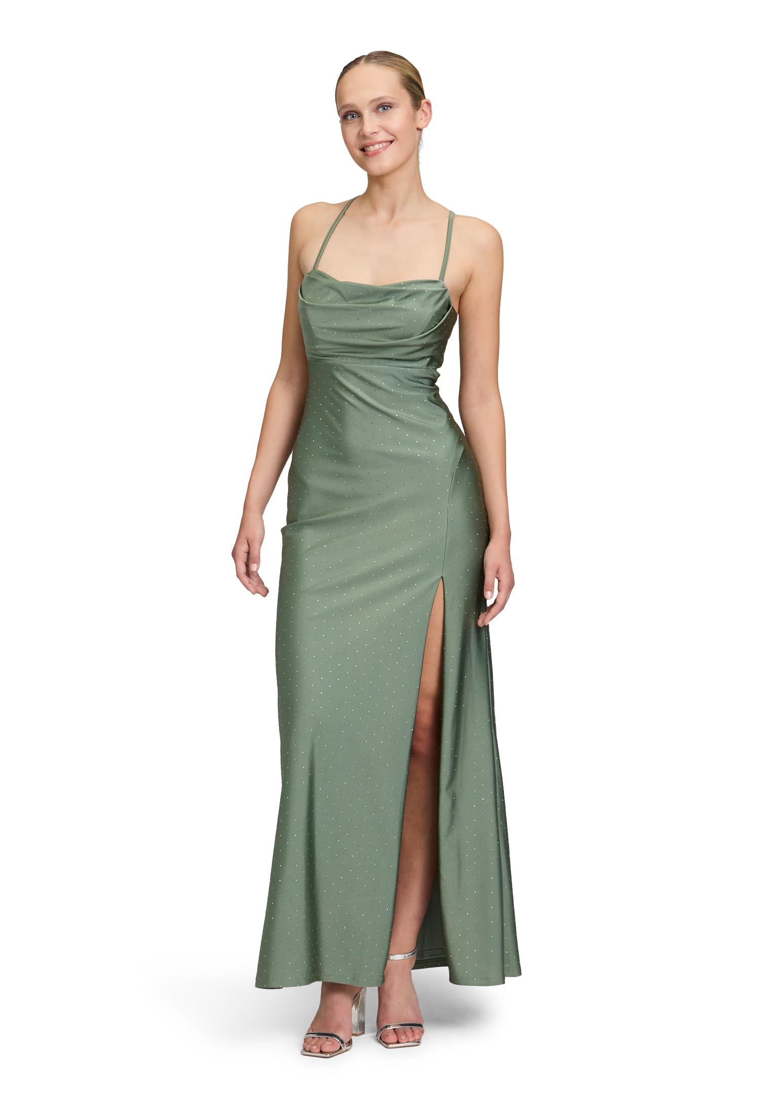 Vera Mont Damen Abendkleid mit Cut-Outs