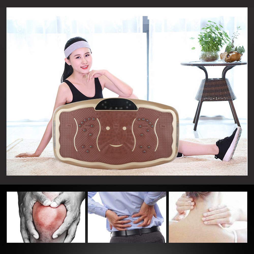 Pedane vibranti Pedana vibrante per fitness Pedana vibrante ultra sottile Facile da riporre Macchina per esercizi per tutto il corpo Allenamento Attrezzatura per esercizi per dimagrire Tonif