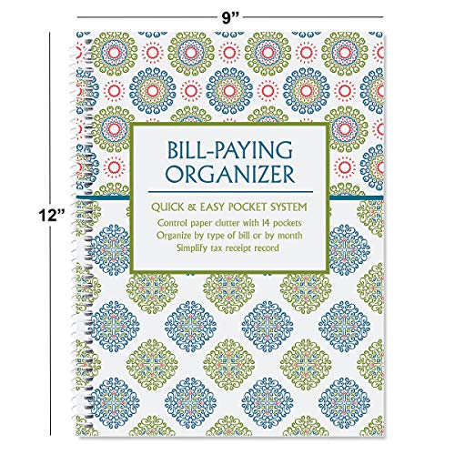 image for Current Fresh Patterns Bill Paying Organizer Book - 9