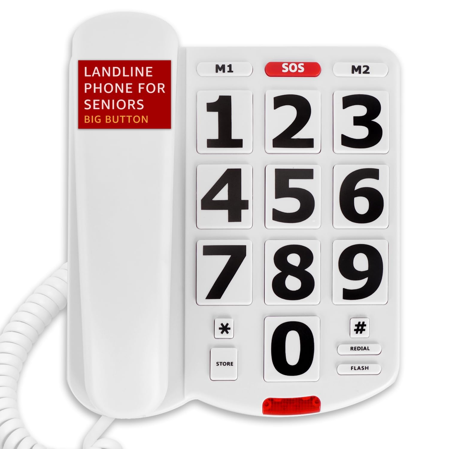 Uvital Big Button Phone for Seniors