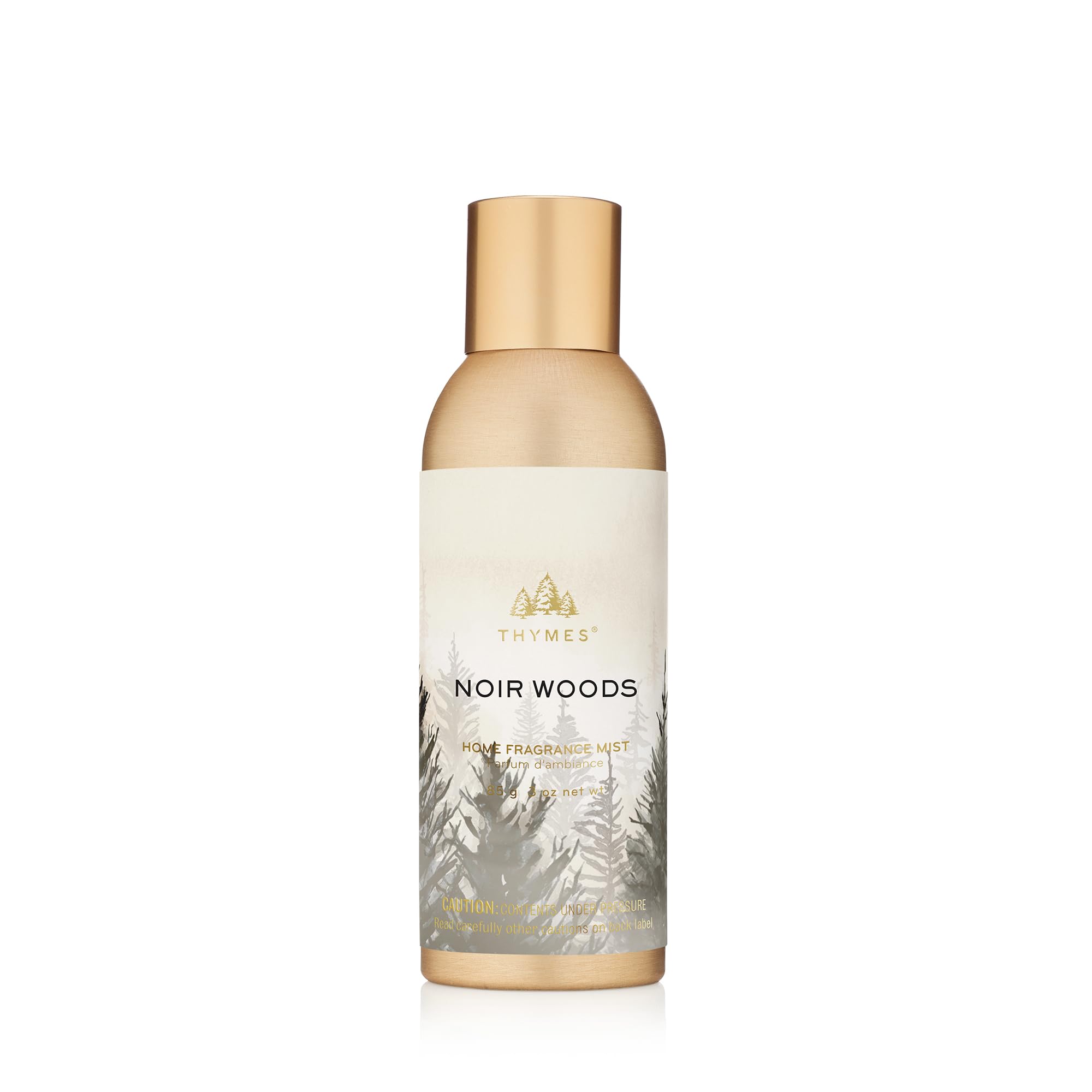 ThymesHome Fragrance Mist – Room Air Fresheners for Home Long Lasting – Air Freshener Spray – Scented Room Spray with Notes of Fresh Evergreen, Smoky Wood & Amber (Noir Woods, 3 oz)