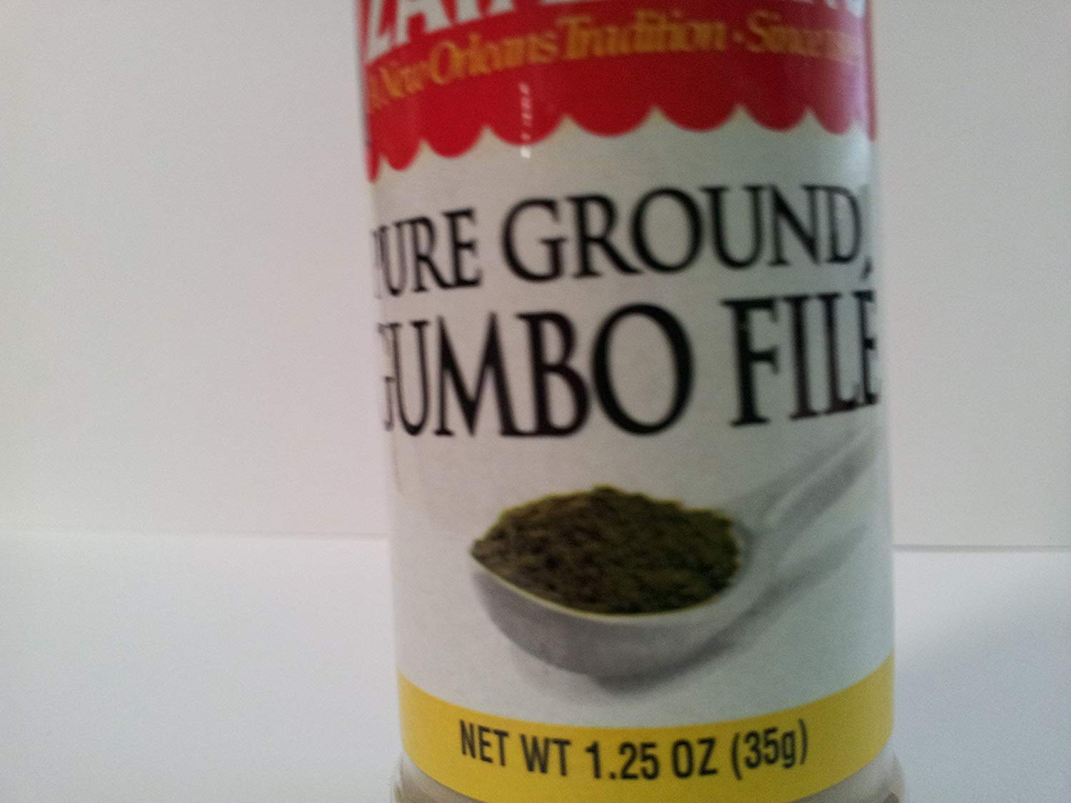 Amazon Com Zatarain S Pure Ground Gumbo File 1 25 Oz File Powder Grocery Gourmet Food