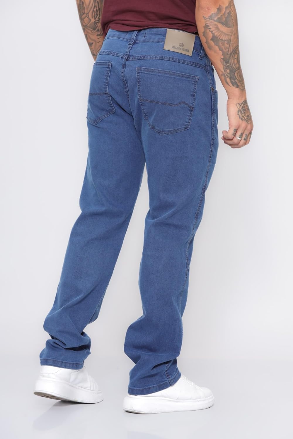 Calça Masculina Jeans Elastano GG Plus Size Malloy em promoção! Veja a oferta e mais achadinhos de Calças 4 Hoje é o melhor dia para comprar Calça Masculina Jeans Elastano GG Plus Size Malloy com aquele preço maroto! Promoção! Aproveite a oferta! 4