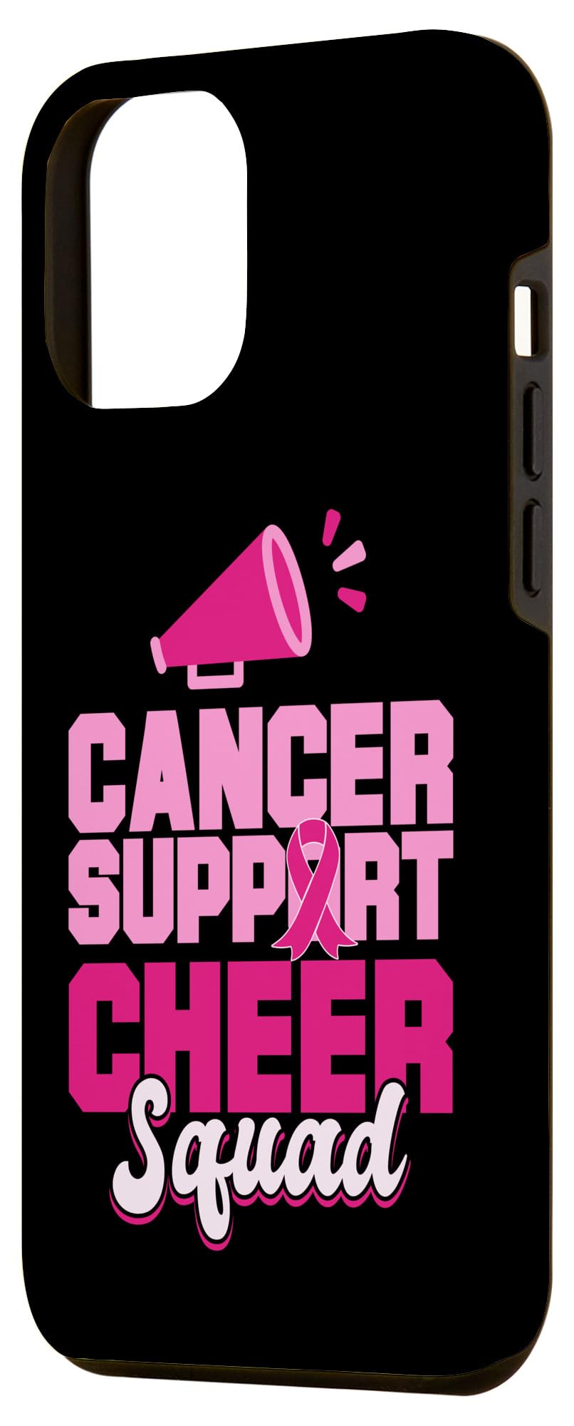 iPhone 15 Pro Max Cancer Support Cheer Squad Breast Cancer Awareness Case - Image 2