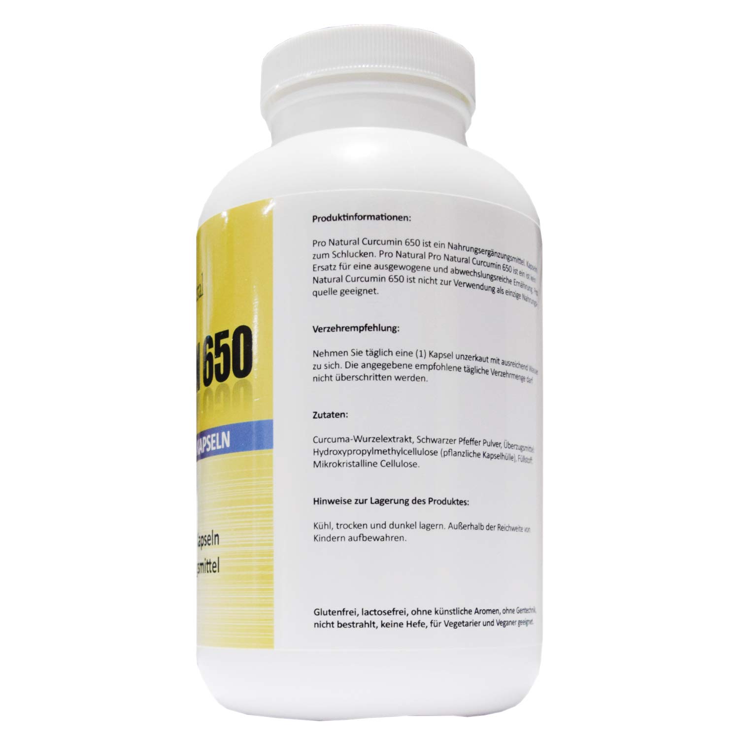 Curcuma Extrakt 360 Kapseln Curcumingehalt Hochdosiert