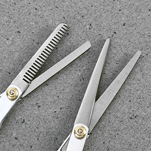 Tesoura de corte de cabelo KesYOO de 15 cm, tesoura profissional de cabeleireiro, tesoura de salão d