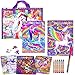 Lisa Frank Coloring Book and Stickers Super Set (3 Books with Over 30 Lisa Frank Stickers)