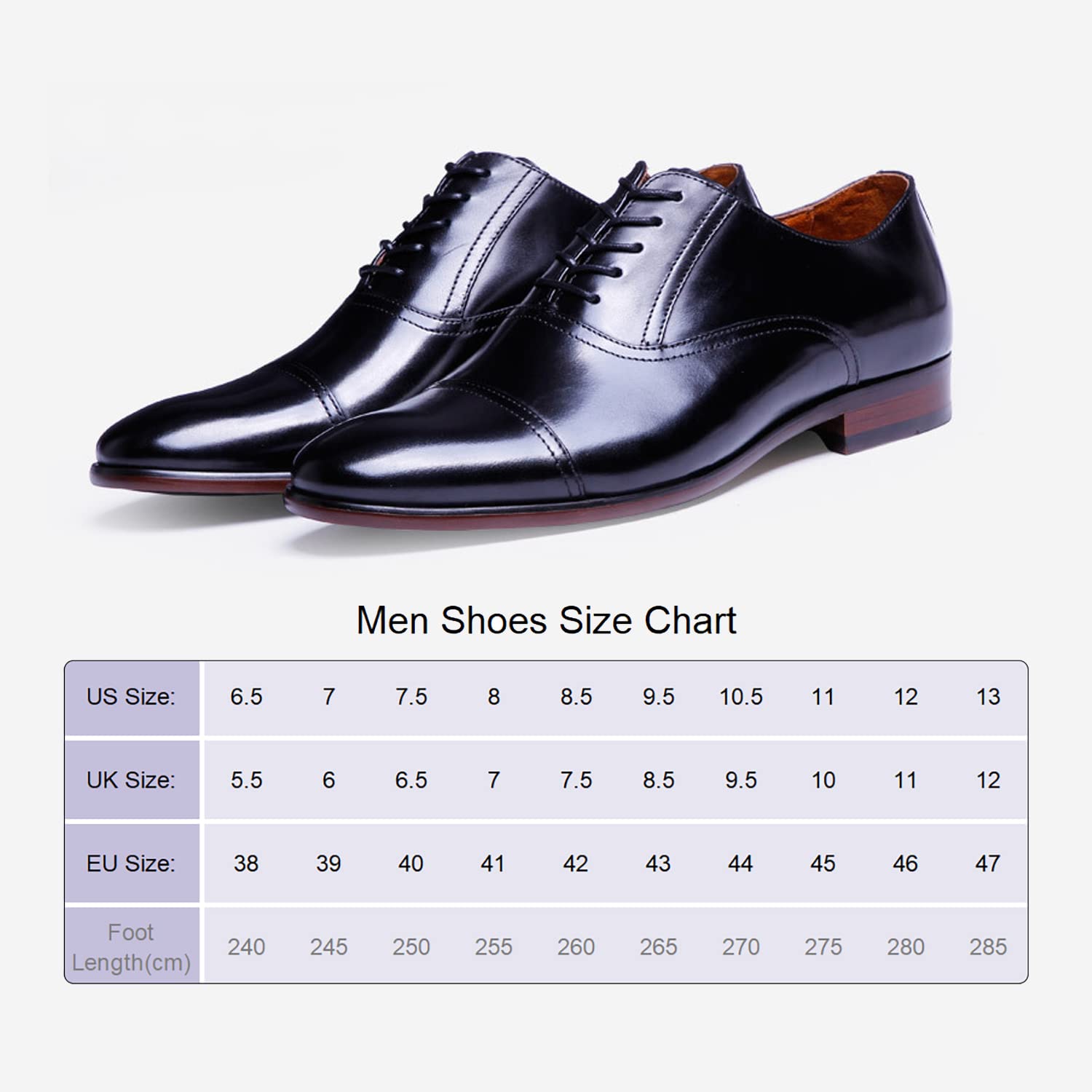 DESAI Herren Derby Schnürhalbschuhe Elegant Klassischer Brogue-Stil Hochzeit Leder Schuhe Abendschuhe