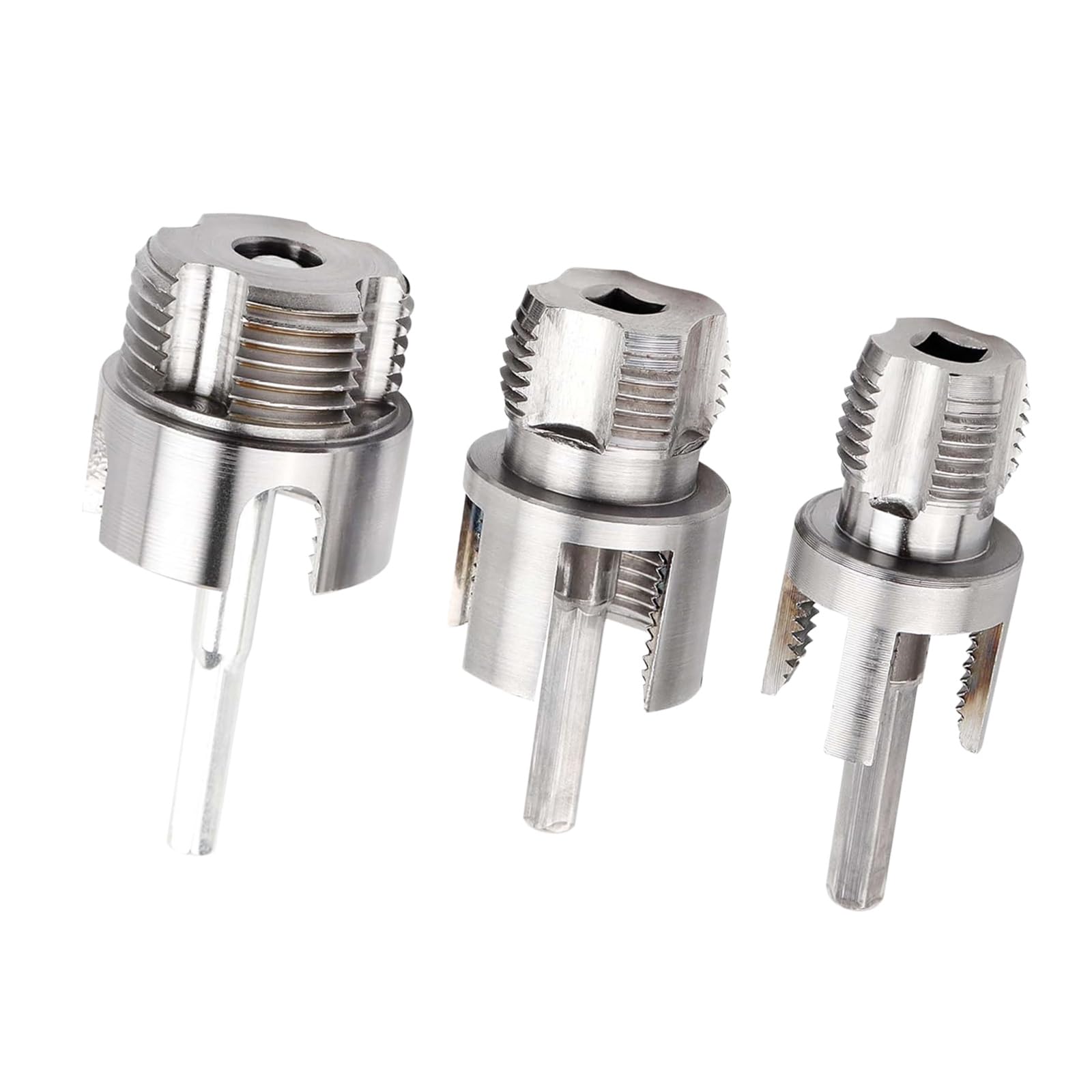 Kalttoy Compact Portable Carbon Steel Pipes Threader Integrated For 1/2In 3/4 1Inch Size Internal External Threading Sturdy Pipes Threader