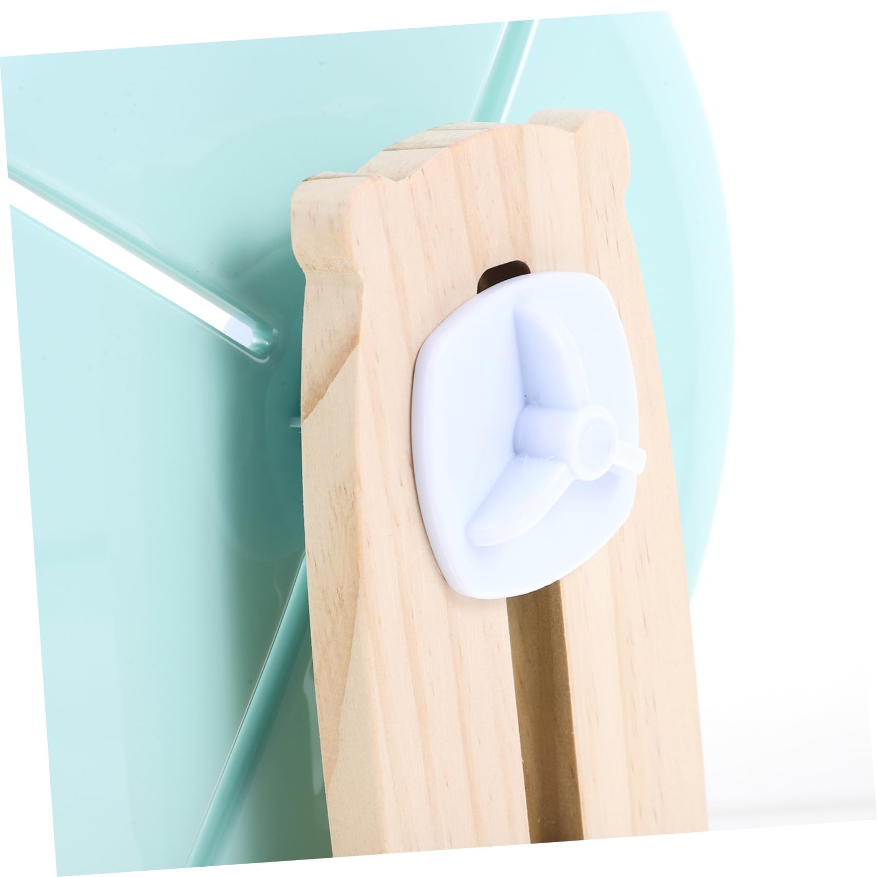 VICASKY 1 Ensemble Roue de Course Silencieuse pour Hamster avec Support Adorable pour Souris et Chinchilla pour Animaux
