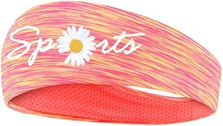 TWDYC Sports Bandeau Femme Lave-Linge Visage de la Bande de Cheveux Headwear Fitness Running Bande antiperspirante (Color : D)