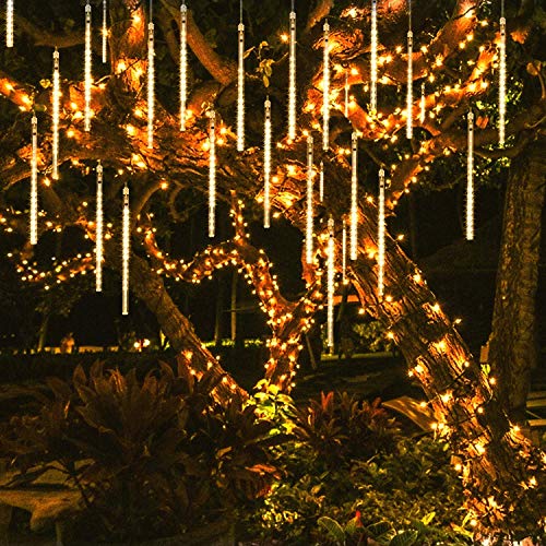 OMGAI 50CM 12 Tubes 576 LED Meteor Shower Rain Lights - Waterproof Drop