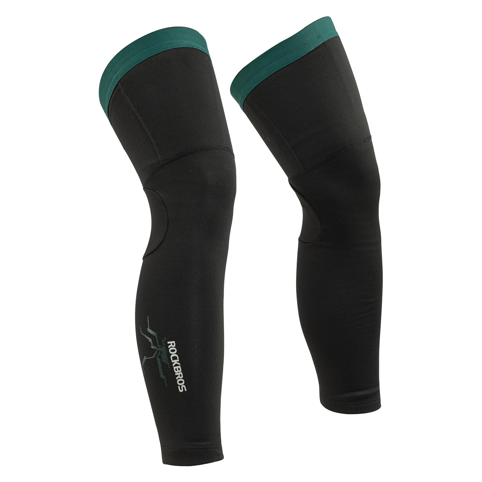 ROCKBROS Calendadores de Brazaos/Piernas para Hombre Mujeres Conjunto Perneras Térmicas y Mangas de Brazaos de Ciclismo Running Deportes al Aire Libre S-3XL