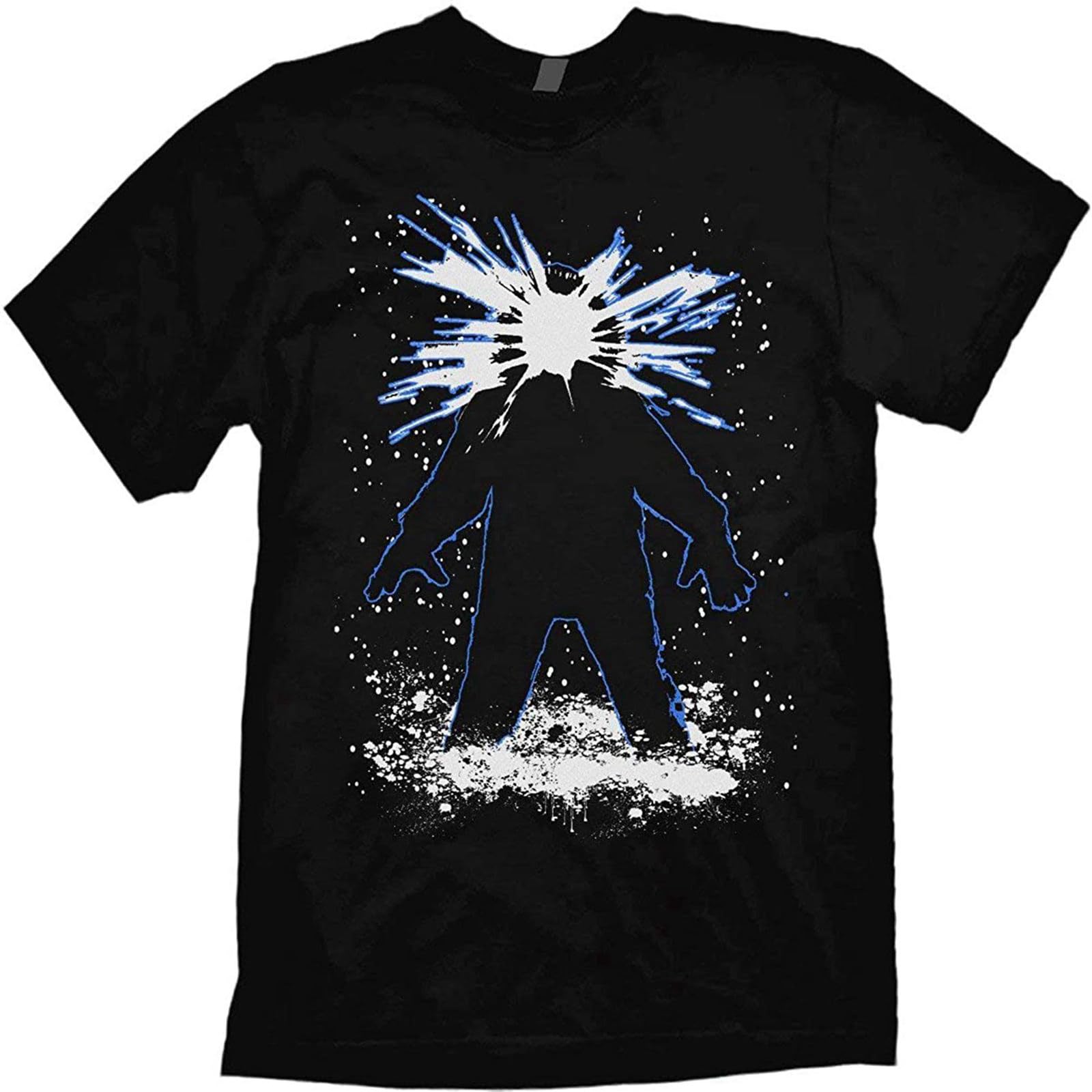 sonvsee The Thing T-Shirt Inspired by John Carpenter's 1982 Horror Movie Black L