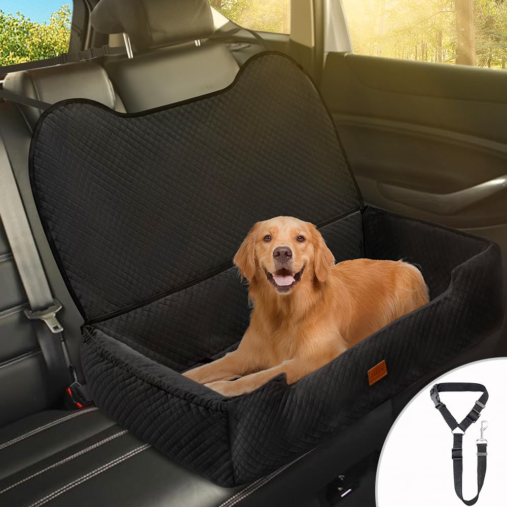 ELEGX Dog Car Seat,n BLACK Nellis Auction