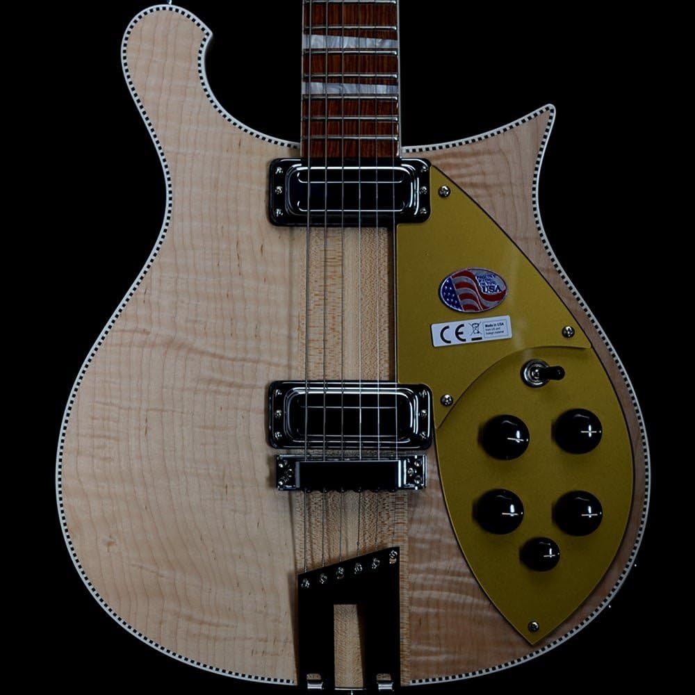Rickenbacker 660 with case - Mapleglo