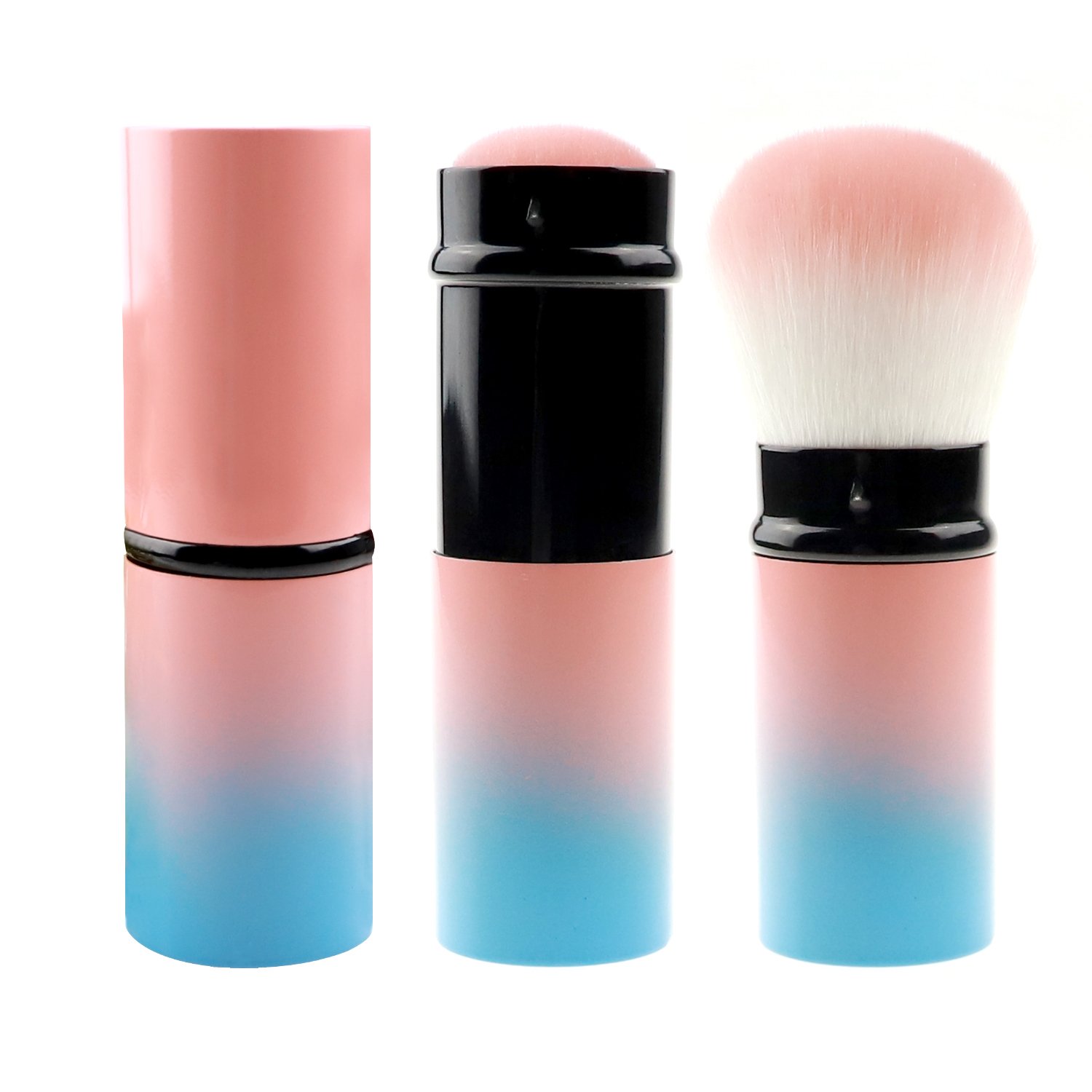 Kabuki Cheek Brush with Retractable Handle