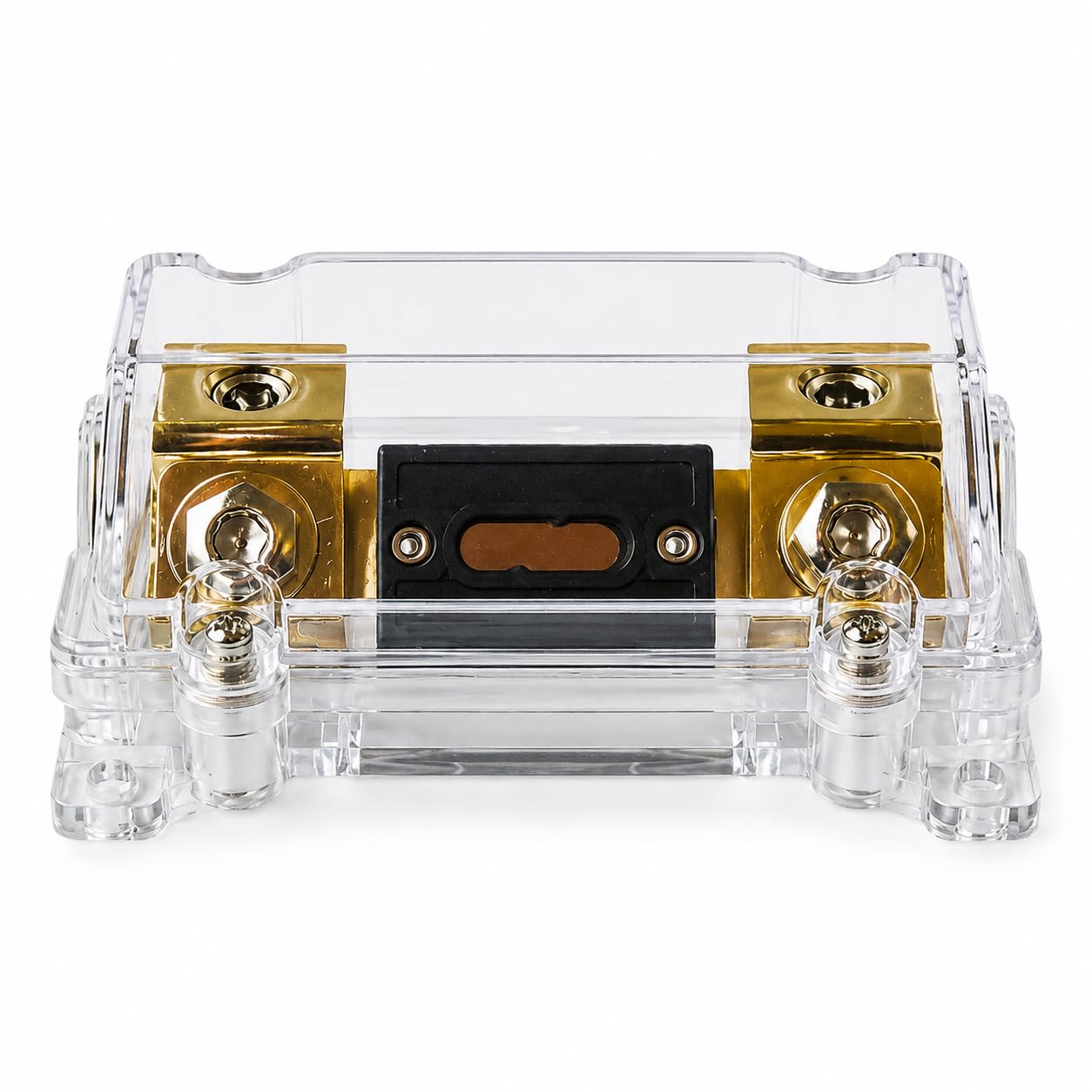 SoundBox Connected 0 Gauge Czerwony / Czarny Wzmacniacz Wzmacniacz Moc/Uziemienie 1/0 Zestaw przewodów 50 stóp Kabel SuperFlex 25 Każdy, Uchwyt bezpiecznika ANL