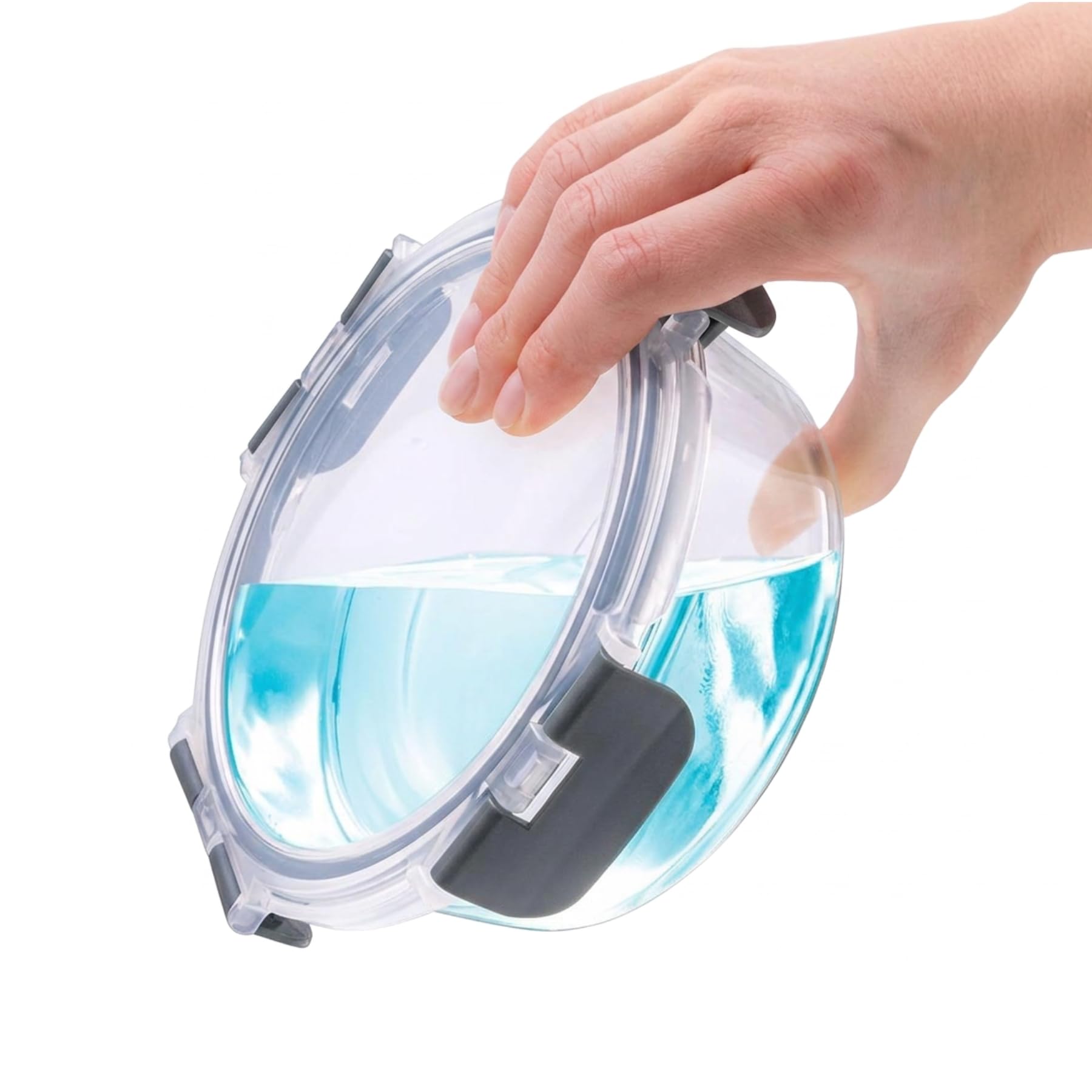 Igluu Meal Prep Contenitori Vetro per Alimenti Tondi (Set da 5) – 650ml