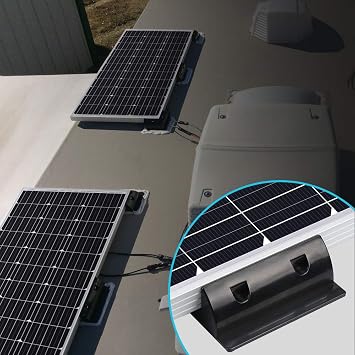 Renogy Corner Bracket for Solar Panel Roof No Drill RV Boat 1 Set