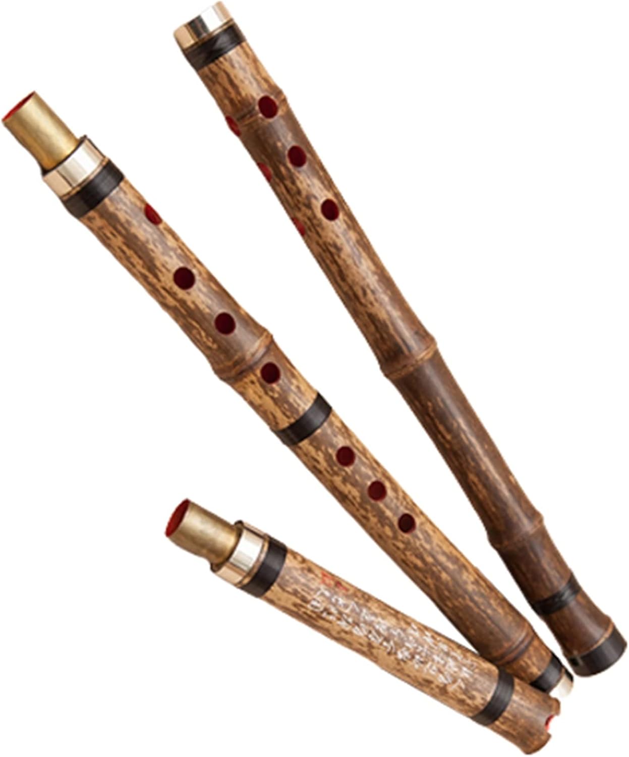KERREY Pofessional Bamboo Flute Chinese Handmade Purple Bamboo Flute Musical