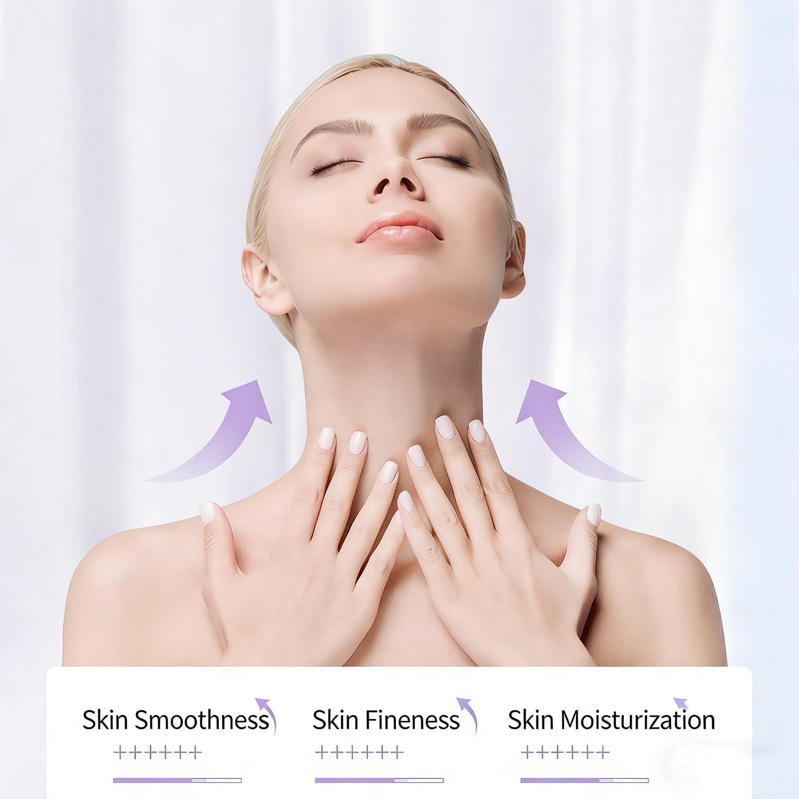 Magic Collagen Fullerene Neck Cream, kolagen Fullerene Tightening Neck Cream, redukuje zmarszczki i podwójny podbródek, głębokie nawilżenie, wygładza drobne linie, kremy do ujędrniania szyi (1)