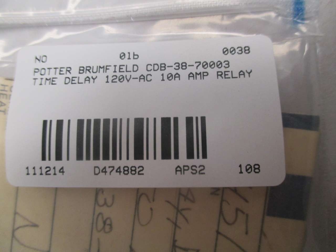 T-E Connectivity CDB-38-70003 (1 pcs) TIME DELAY REL