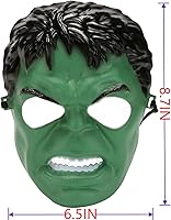 Vista 2 de LeSeJinYu Máscaras de superhéroe para niños, disfraz de superhéroe para niños, Halloween, cosplay, fiestas de máscaras, regalos de cumpleaños