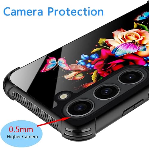 Miniatura 50 de Funda para Samsung Galaxy S23 Plus, protección de grado militar, esquinas a prueba de golpes, funda antiarañazos para Samsung Galaxy S23 Plus, flor