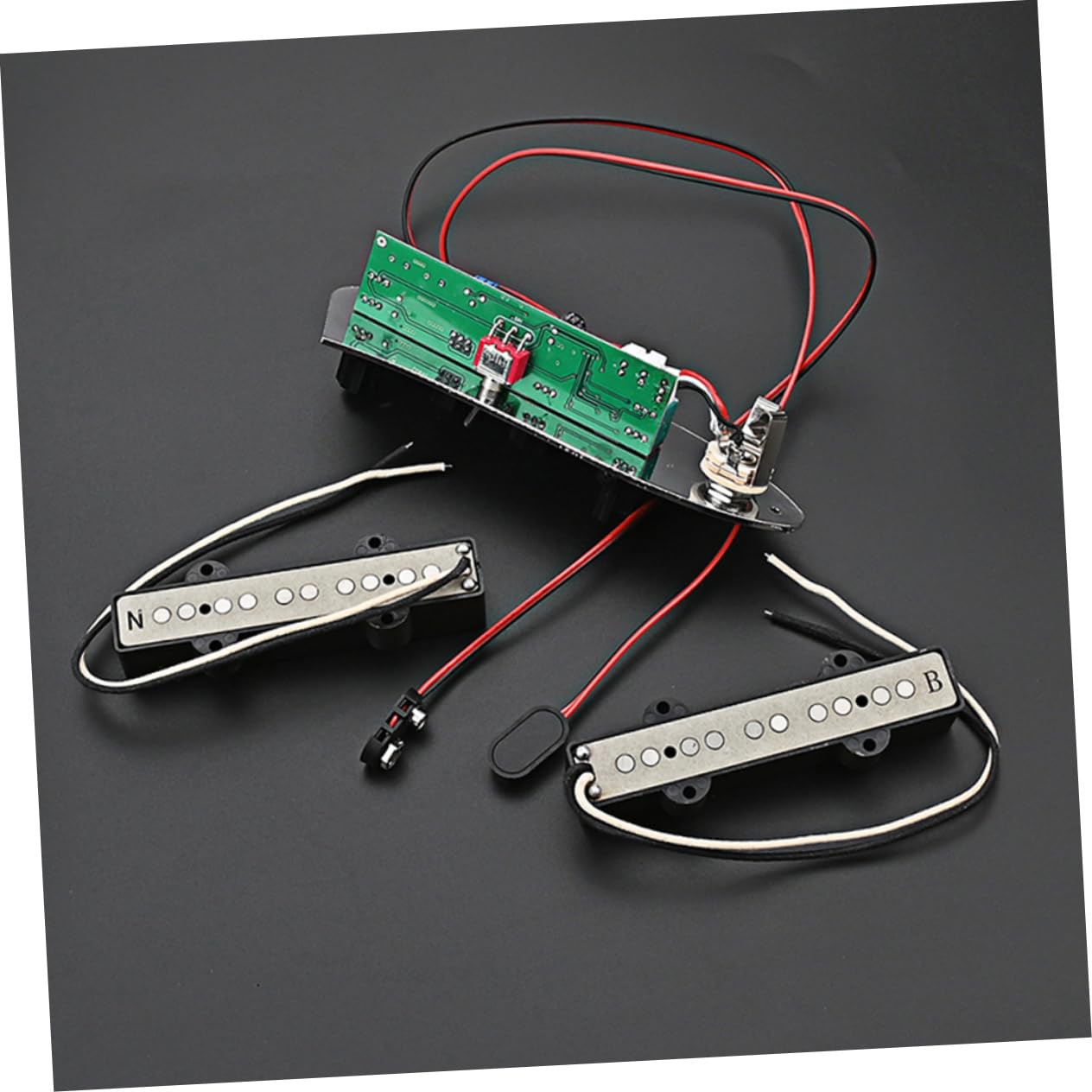 Set di Pickup per Basso Jb a 5 Corde, Humbucker Delicato, Ferro Argentato, Parti Semplici per Basso Elettrico, Facile da Usare