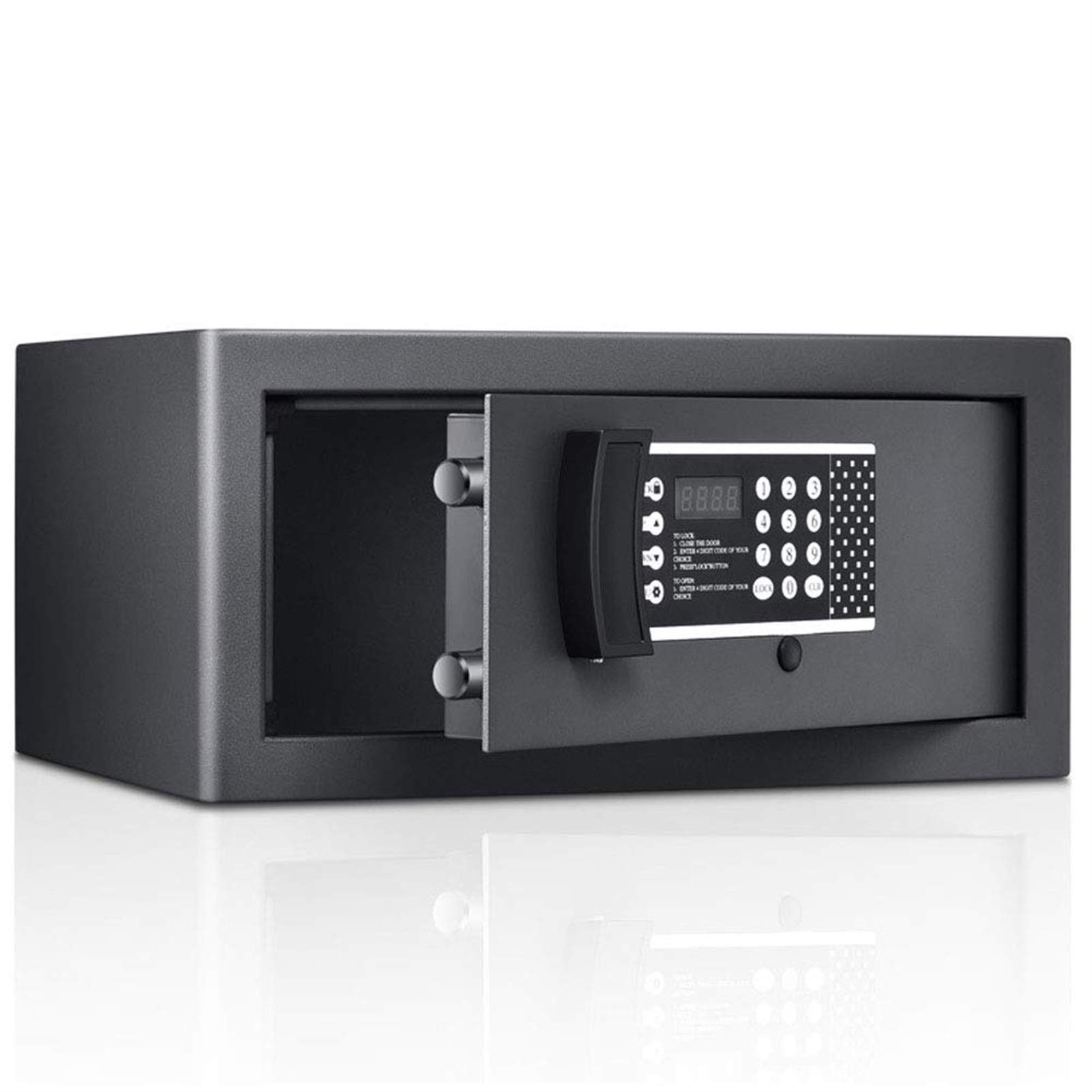 Coffre-fort numérique électronique RLKHXBS à fixation murale pour hôtel - 8