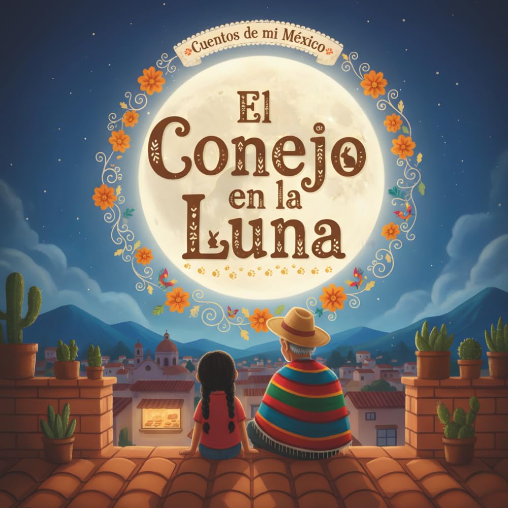 El Conejo en la Luna: Cuentos de mi México · Leyenda mexicana para niños (4–8) · Libro ilustrado para antes de dormir