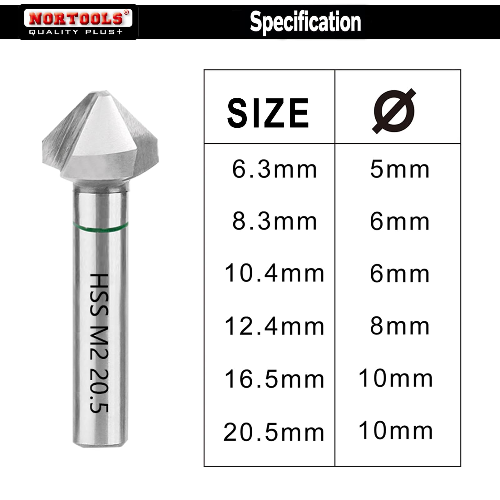 Punte Per Trapano Per Legno Con Svasatore In Ferramenta - Foto 3