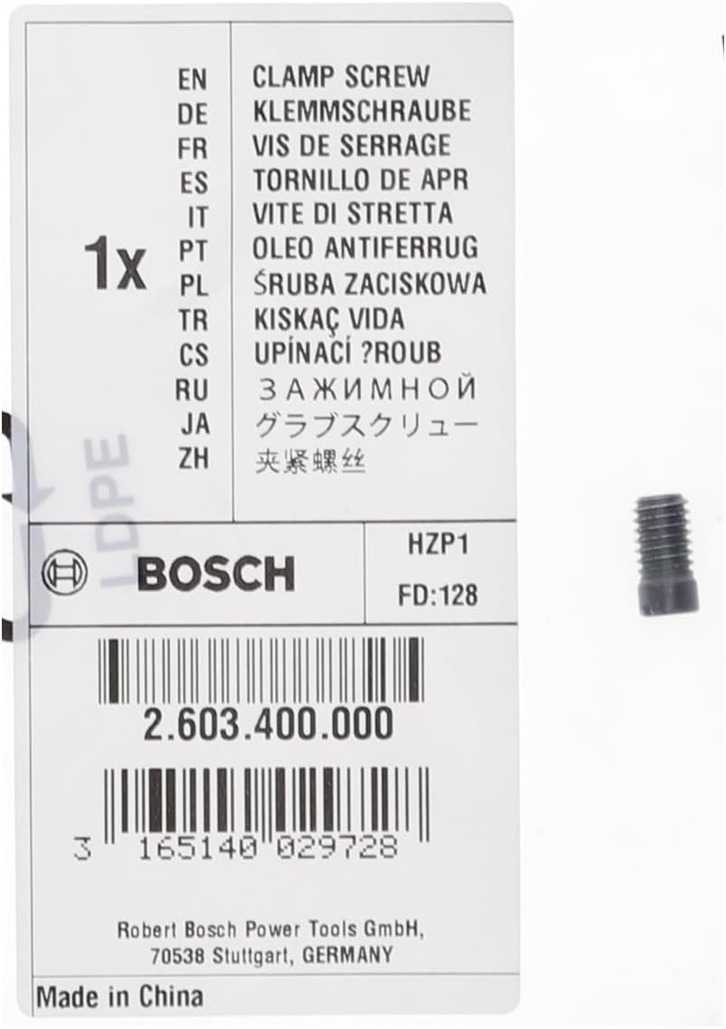 Bosch 2603400000 Clamp Screw for B4200 1581AVS PST52A Jig Saw (4-Pack)