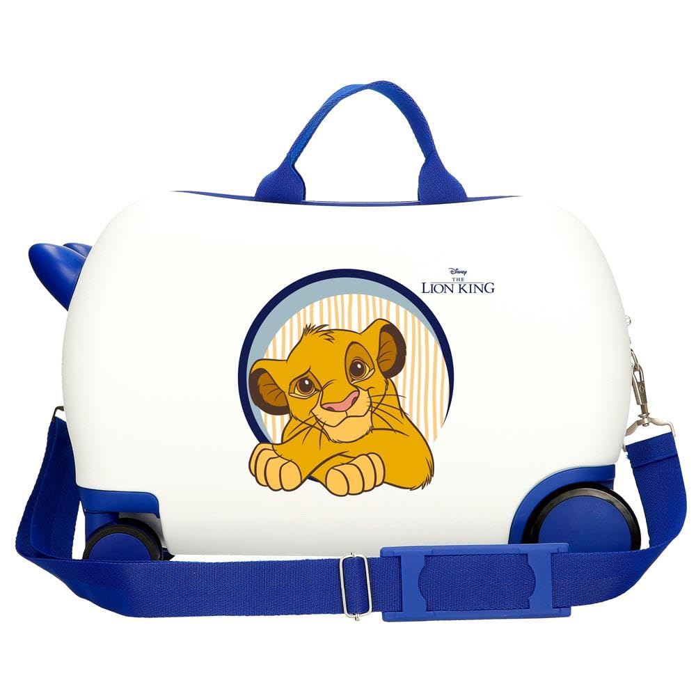 Disney El Rey Leon Wielobarwny Walizka kabinowa, Lew, Walizka dziecięca 45