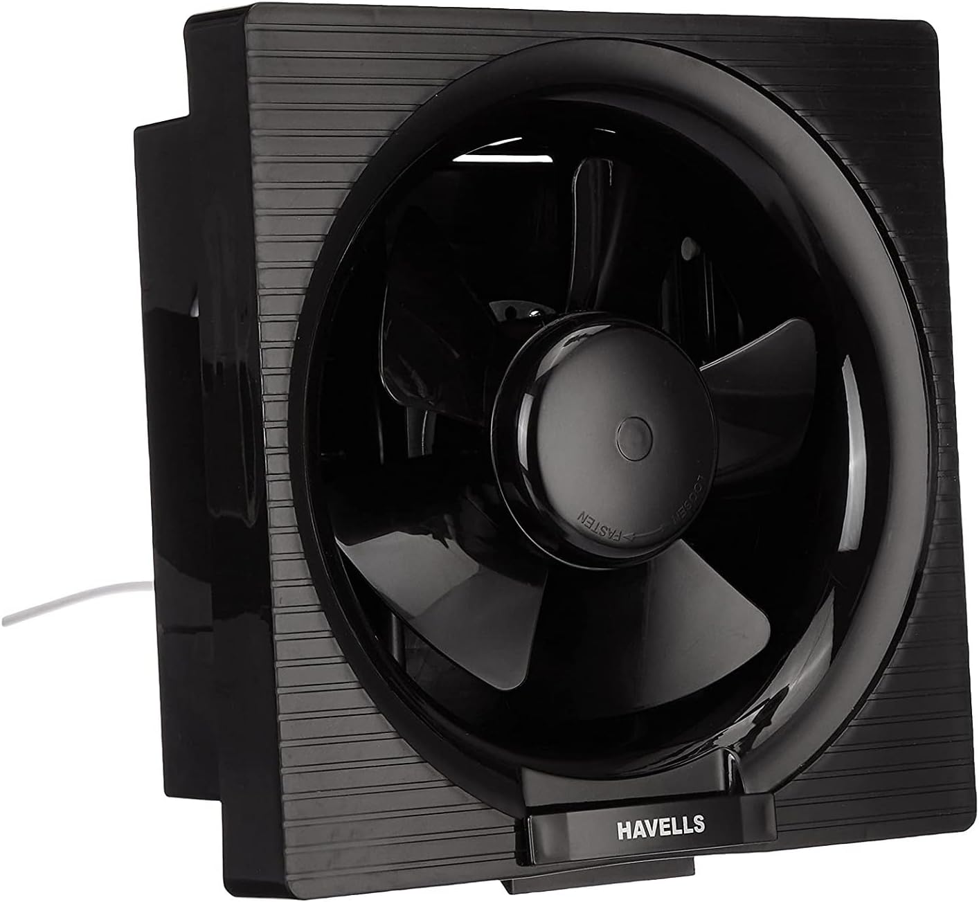 Havells Ventil Air DX 200mm Exhaust Fan | Strong Air Suction, Rust Proof Body and Dust Protection Shutters |Suitable for Bathroom, Kitchen, and Office| Warranty: 2 Years | (Pack of 1, Black)