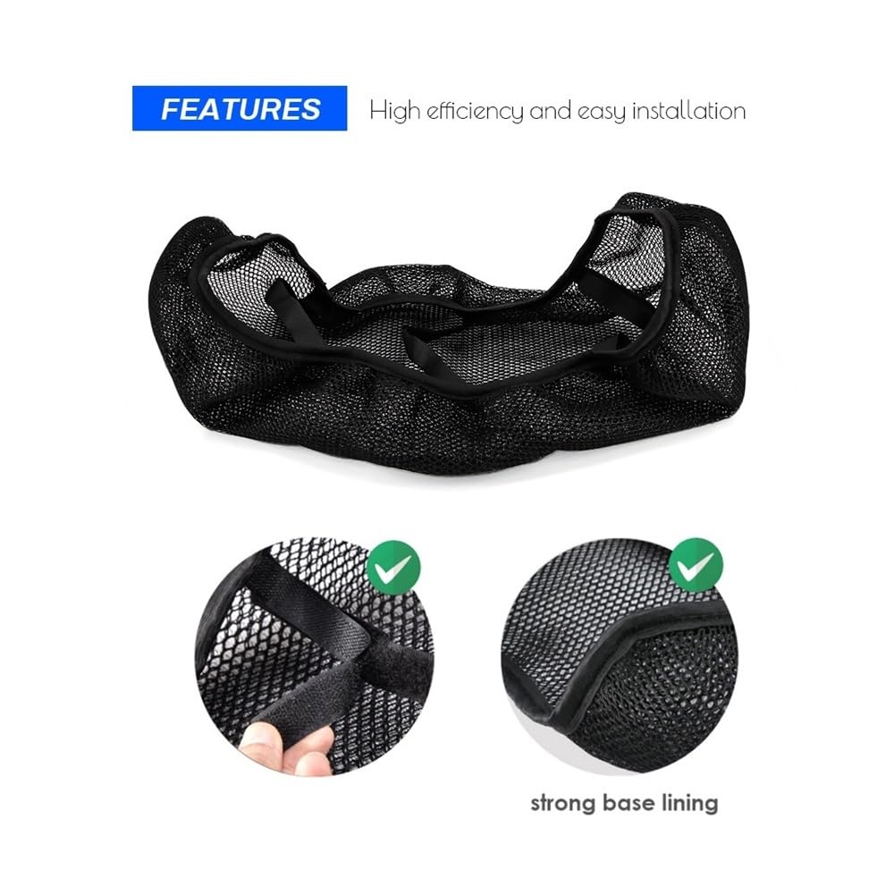 Coprisedile protezione pioggia Accessori Moto Coprisedile In Tessuto A Rete Antiscivolo Cuscino Traspirante Per Per Scrambler 800 Per Scrambler800