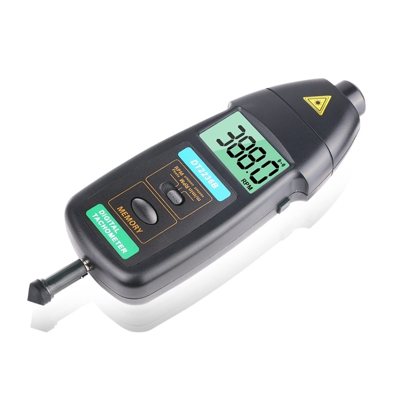 LNHHG Digital Handheld Stroboscope DT2236B Tachometer New Surface Speed Sensor With Flute Vails To Measure And Length Of Wire