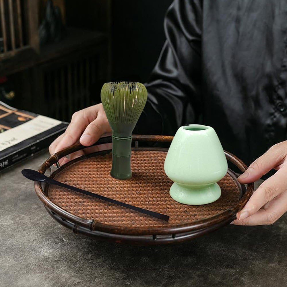 Fouet à Matcha En Plastique XPEX - Ustensile De Qualité Supérieure Pour Cérémonie Du Thé Vert Fouet Matcha Bambou
