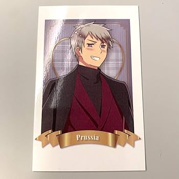 Amazon｜ヘタリア プロイセン チェキ カード バレンタイン amo カフェ