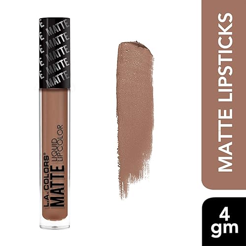 Miniatura 4 de L.A. COLORS Color de labios líquido mate, Sultry CLG401