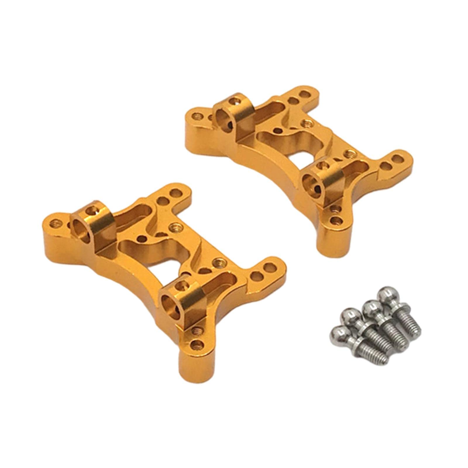 Tiny Store Metal Shock Tower Upgrade Parts for WLtoys A959 A969 A979 K929 RC Gold (61041957TS)