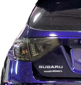 IAG RockBlocker Smoked Tail Light Film for Subaru WRX/STI Hatchback 2008-14