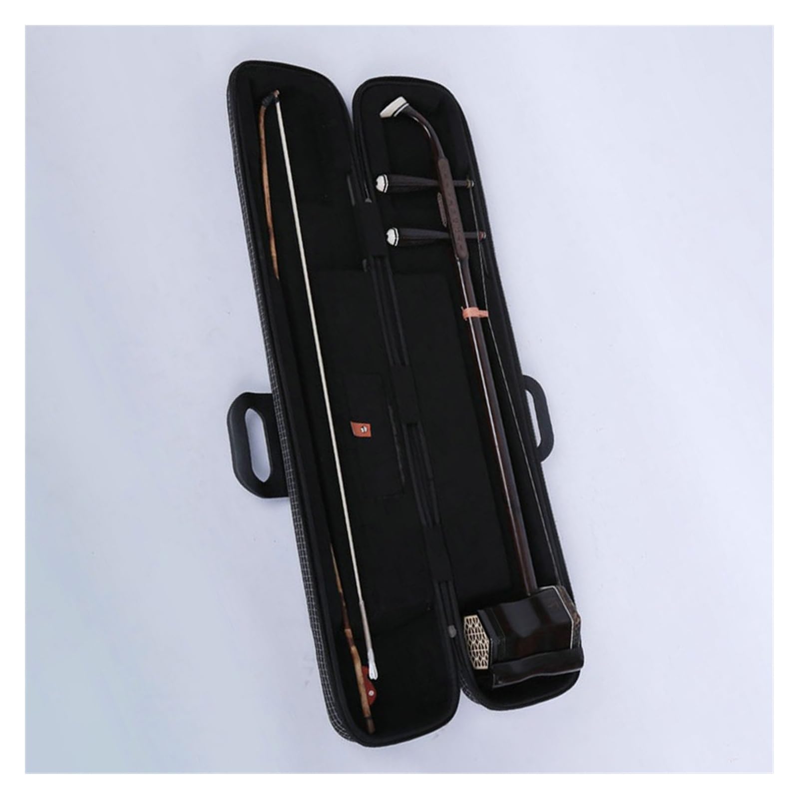 Erhu Hexagonal En Bois De Santal Noir Fait À La Main Pour Débutants Jouant Un Instrument À Cordes Ethniques Avec Boîte Professionnel Erhu